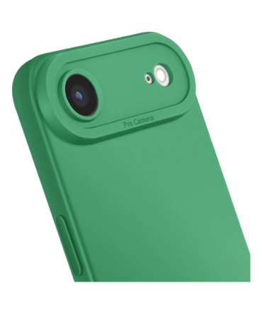 Coque Silicone Premium pour iPhone 17 Air.Vert