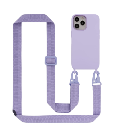 Coque en Silicone avec Cordon 16 Pro Max